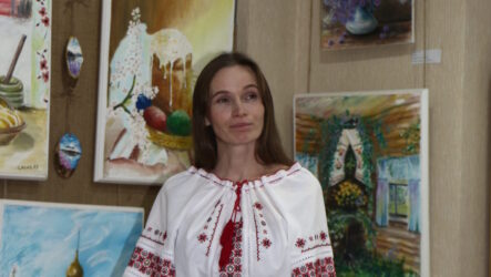 В «Етносвітлиці» відкрита персональна виставка Любові Сахно «Колиска життя»