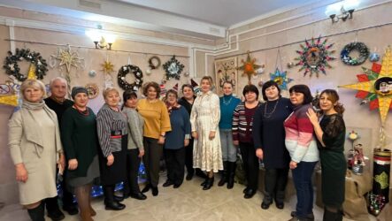 Відкрили обласну виставку-огляд декоративно-ужиткового та образотворчого мистецтва «Різдвяна зірка»
