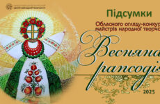 Відбувся обласний огляд-конкурс для майстрів народної творчості «Весняна рапсодія»